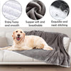 Large Waterproof Dog Blanket Puppy Cat Warm Sherpa Pet Sofa Bed Throw Cushion UK