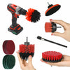 12X Scrub Brush Drill Attachment Kit Power Scrubber Cleaning Brushes Grout Tile