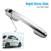 For Fiat 500 Offside Right Driver Side Chrome Outer Door Handle 735592012 NEW