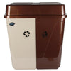 Rubbish Waste Bin Recycling Dual Compartment 100L