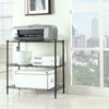 3 Tier Metal Storage Rack Shelving Wire Shelf Kitchen Office Bookcase Stand Unit