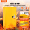 VEVOR Flammable Safety Cabinet Liquid Storage 45 Gal 42.9x18.1x65.2 in Cabinet