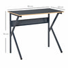 Kids Metal Small Computer Desk Space Saving Gaming PC Laptop Writing Table Study