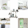 2/4Pcs Pipe Shelf Brackets Industrial Iron Rustic Wall Floating Shelves Supports