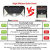 4X 100LED Outdoor Solar Power PIR Motion Sensor Wall Lights Garden Security Lamp