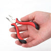 Hair Extensions Pliers Hook Tool Kit For Micro Ring Loop with 100 Silicone Beads