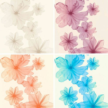 AS Creation Flower Bloom Pattern Wallpaper Botanical Floral Stripe Textured