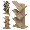 Tree Desktop Bookshelf Desk Bookcase Display Book Rack 3 Tier Organizer Storage