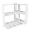 Delicate Double Storage Spice Rack Food Cupboard Rack Slide Spice Storage Shelf