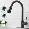 Kitchen Sink Taps Pull Out Spray Single Lever Swivel Spout Brass Mixer Tap UK MU