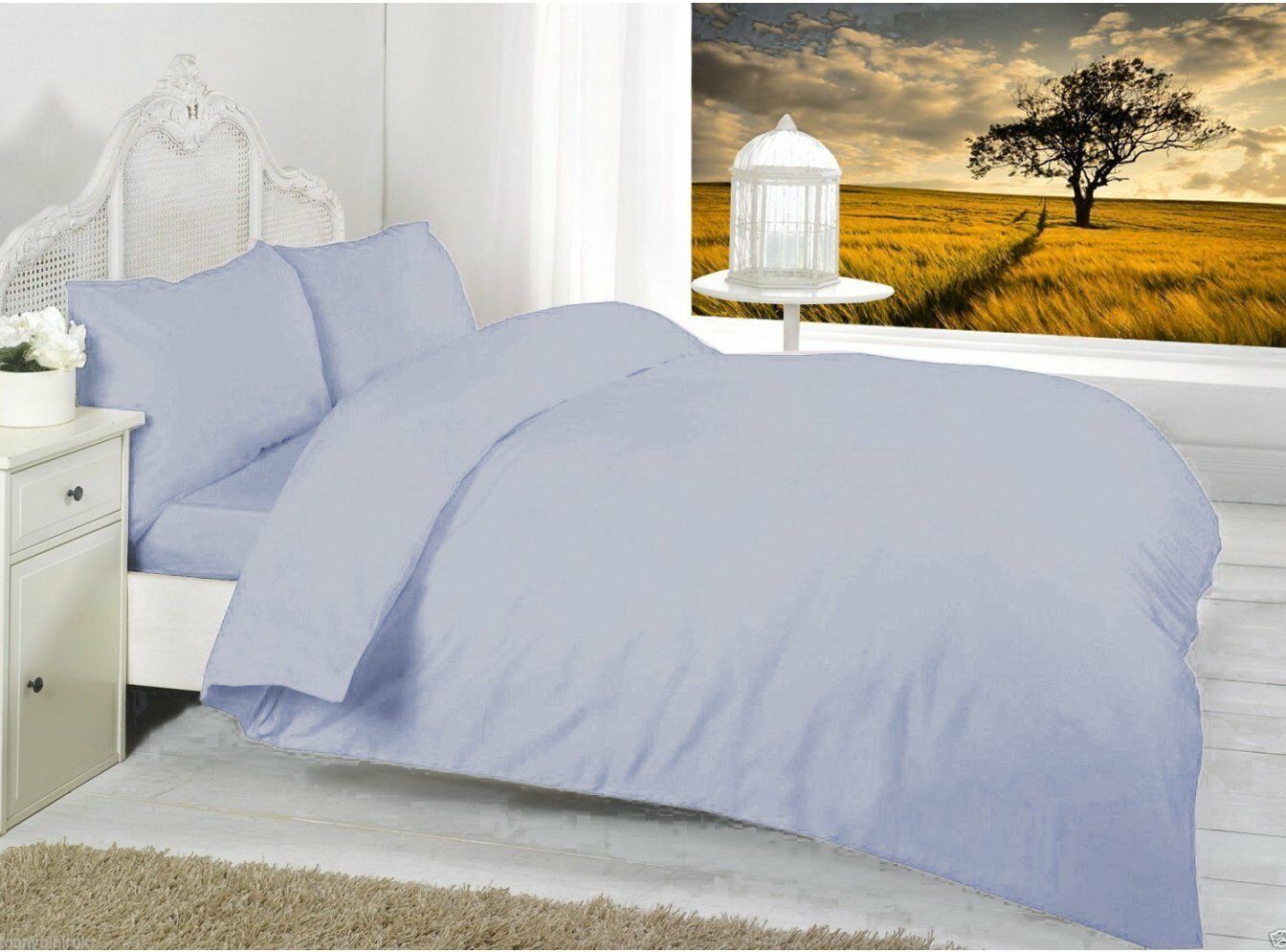 Luxury Duvet Quilt Cover Sets Cotton Blend King Double Single Super 40% off RRP