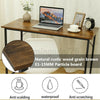 Wood Computer Desk Laptop PC Table Home Office Study Simple Workstation UK