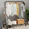 Clothes Rail Heavy Duty Metal Storage Garment Shelf Hanging Display Stand Rack