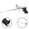 Professional PU Expanding Foam Gun Applicator Application Easy Cleaner Chrome UK