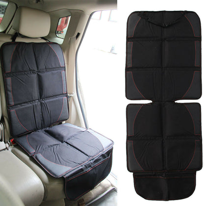Black Safety Mat Cushion Cover Waterproof Car Seat Protector Non-Slip Child UK