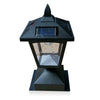 Solar Power Cap Light Outdoor Garden Post Fence Landscape Lamps UK (2 Pack)