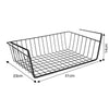 Large Under Shelf Drawer Storage Basket Rack Table/Cupboard/Closet/Drawer Basket