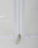 Clear Zipped Clothes Rail Cover 3ft x 5ft Hanging Garment Storage Display
