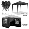 2MX2M 2.5MX2.5M 3MX3M Pop Up Gazebo Garden Party Tent With Sides Canopy Marquee