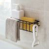 Kitchen Bathroom Sponge Sink Storage Rack Holder Organizer Strainer Suction Tidy