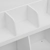 Children Bookshelf Storage Unit Kids Playroom Bookcase Rack Organizer Shelves