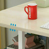 Computer Desk Home Office Student Working Study Writing Table with Book Shelf UK