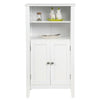 Bathroom Cabinet Storage Unit Free Standing Cupboard w/ Shelves Unit Furniture