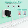 Wireless LED PIR Motion Sensor Closet Lights USB Rechargeable Light Strip Lamp