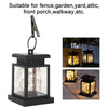 Waterproof LED Solar Powered Hanging Lantern Lights Outdoor Garden Table Lamp