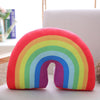 Soft Creative Stuffed Toy Back Cushion Plush Dolls Rainbow Shaped Sofa Pillow UK