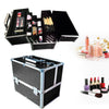 Extra Large Makeup Case Hairdressing Vanity Beauty Trolley Cosmetic Box Storage