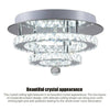 Modern 36W LED Crystal Ceiling Light Kitchen Bed Living Room Crystal Chandelier (With Remote Control)