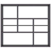 Stylish Display Shelf Space Saving Floating Wall Shelves Bookshelf Storage Unit