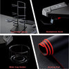 Home Racing Gaming Office Desk with Gamepad Holder Cup Holder Headphone Hook