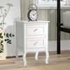Slim Side Table Bedroom Bedside Table Unit Sofa Cabinet Nightstand With Drawer