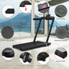 2 in 1 Folding Treadmill Electric Walking Running Machine Bluetooth LED Display