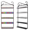 5 Tier Shop Home Nail Polish Display Shelf Wall Mounted Organizer Rack UK