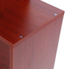 Wood Bookcase Bookshelf S Shape 6 Tier Shelves Free Shelving Storage White Unit