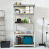 Neo 5 Tier Blue Large Steel Garage Shelving Racking Unit Storage Racks 180x90x40