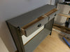 Side Cabinet/Console Table, Grey, 2 Drawers, bespoke build