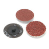 40x 2'' 50mm Sanding Discs Pad 24/60/80/120 Grit Abrasive Roll Lock UK
