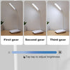 USB Rechargeable LED Touch Desk Lamp Dimmable Bedside Reading Study Table Light