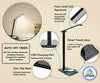 LED Desk Lamp with Wireless Charger, Eye-Care Touch Sensitive, 3-Level