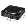 Hot Plate Electric Cooker Single Portable Table Top Kitchen Hob Stove 1000W UK