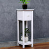 1pcs Slim Wood Table Bedside End side Telephone Table Storage Plant Stand