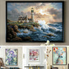 DIY Large 5D Diamond Painting Kits Full Drill Embroidery Art Room Decor 30x40cm