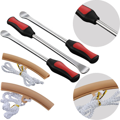 3x Tire Lever Tool Spoon Motorcycle Tire Changing 2pcs Wheel Rim Protector Tire