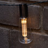 LED Solar Powered Vintage Edison Bulb String Lights Garden Outdoor Fairy Summer