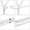 Gazebo 3x3M Heavy Duty Stronger Waterproof Fully Garden Canopy Tent With 4 Sides