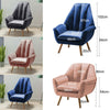 Tulip Shape Wing Back Occasional Lounge Chair Tub Armchair Fireside Seat Sofa UK